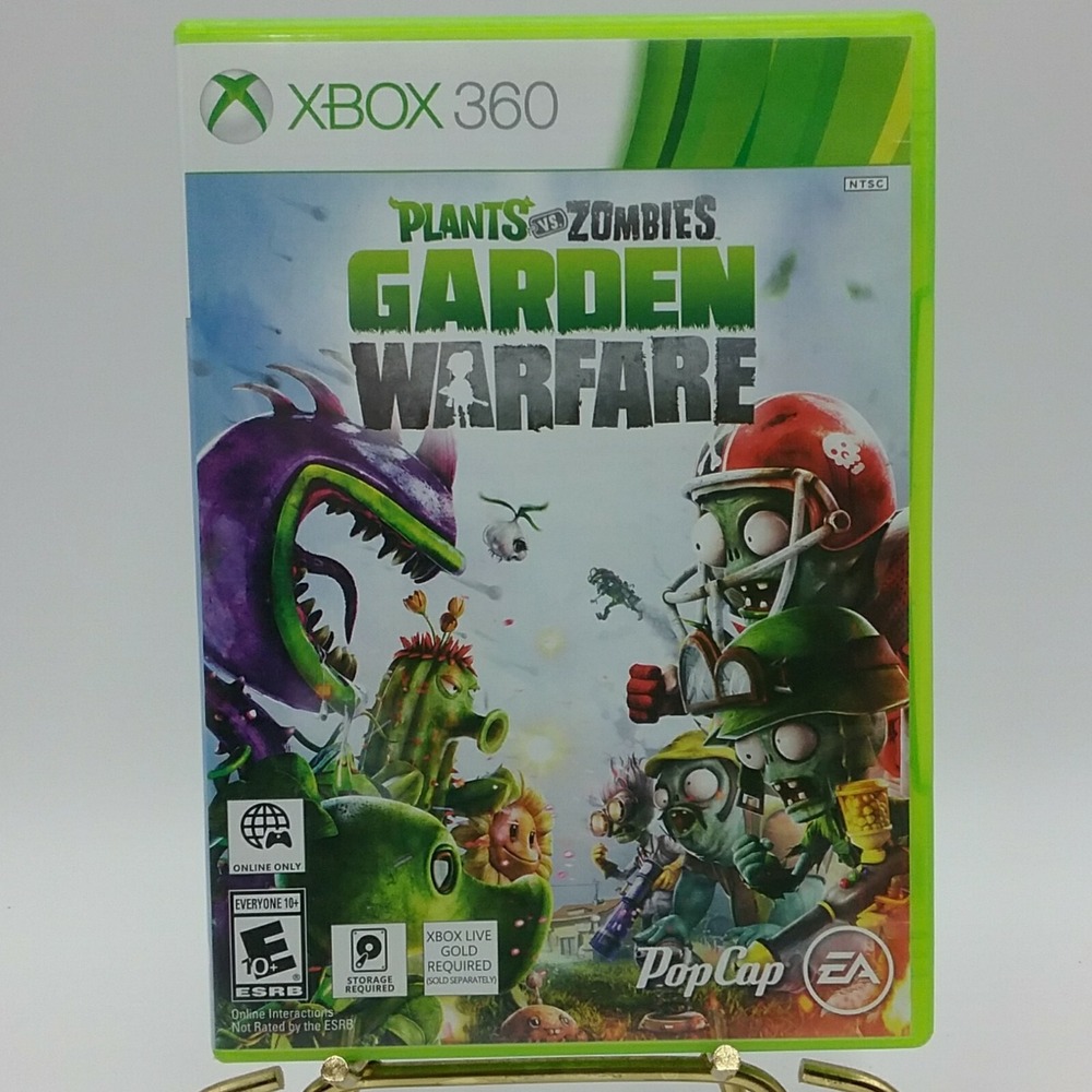 Plants vs Zombies Garden Warfare Xbox 360 2014 Disk and Case No Manual Online